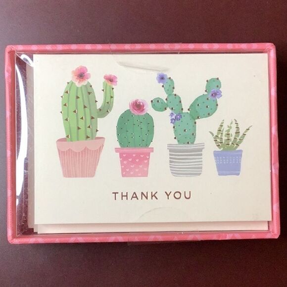 Pink Unicorn Pencil Case Cactus Card Bundle - Picture 2 of 8